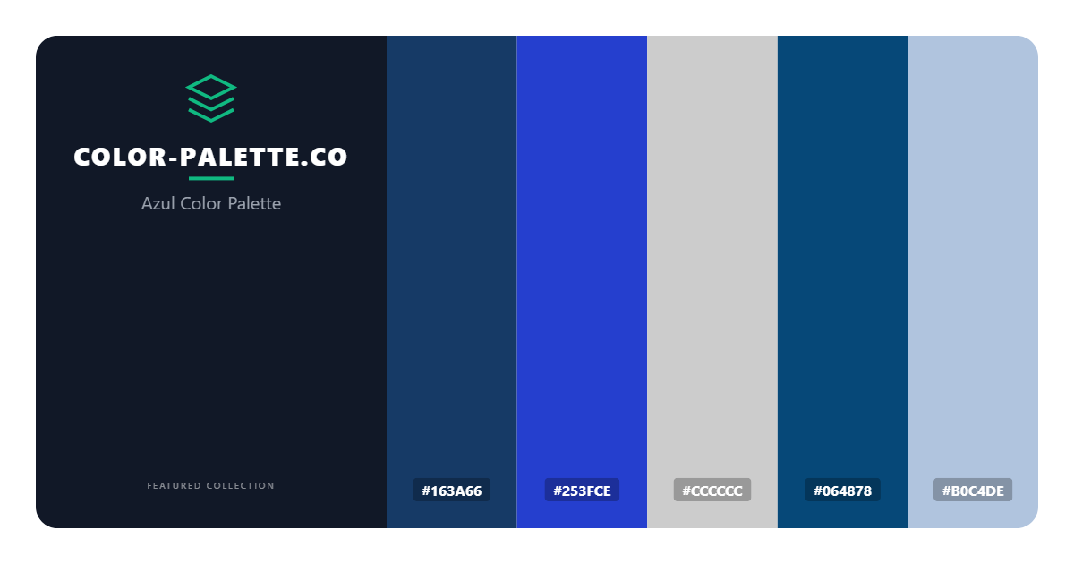 Azul Color Palette