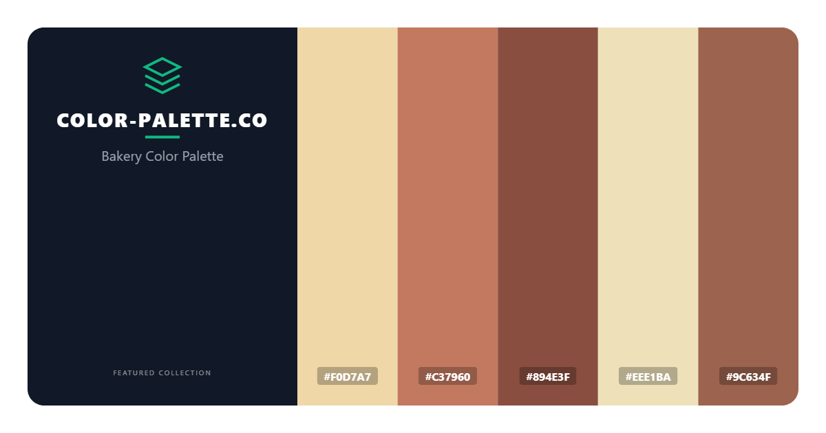 Bakery Color Palette