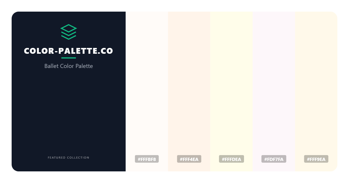 Ballet Color Palette