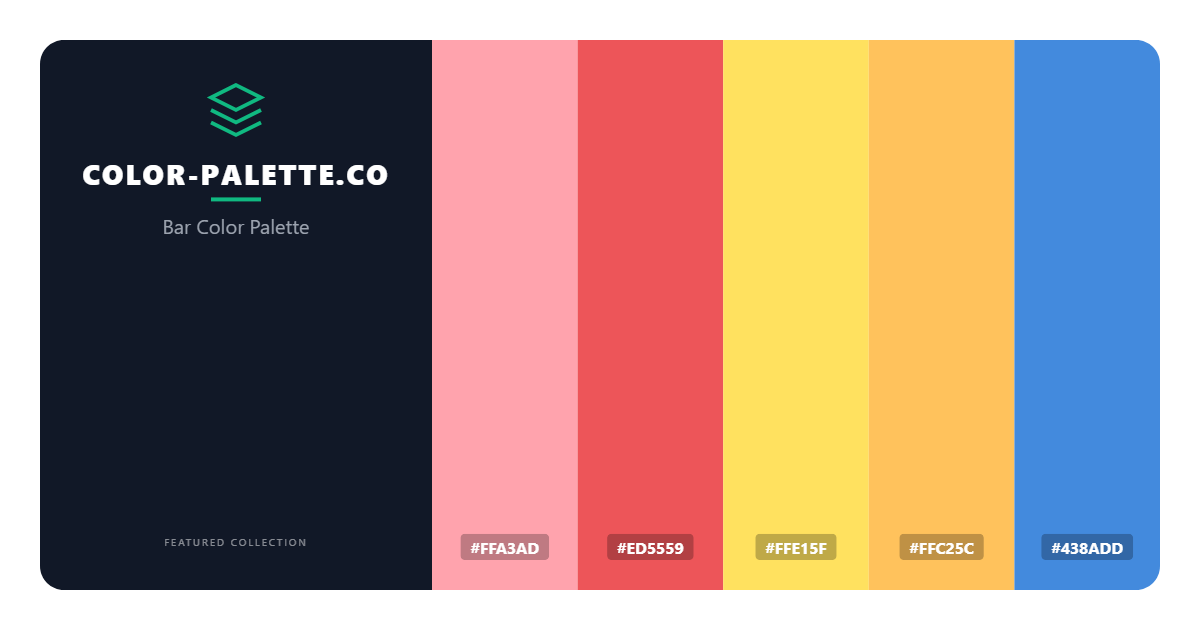 Bar Color Palette