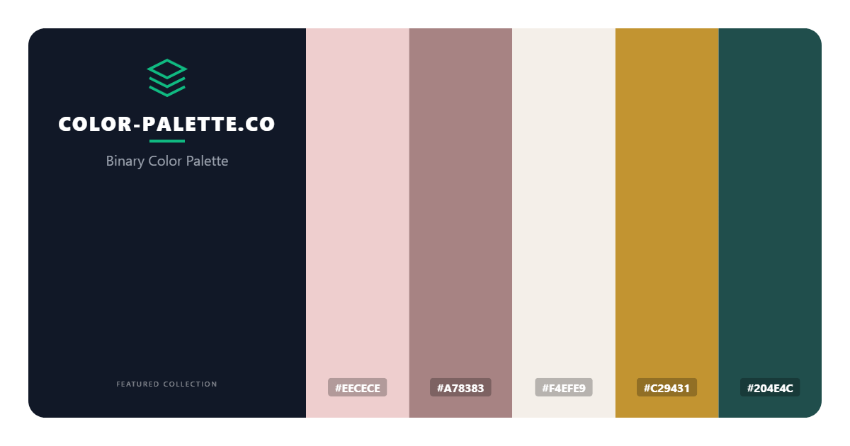 Binary Color Palette