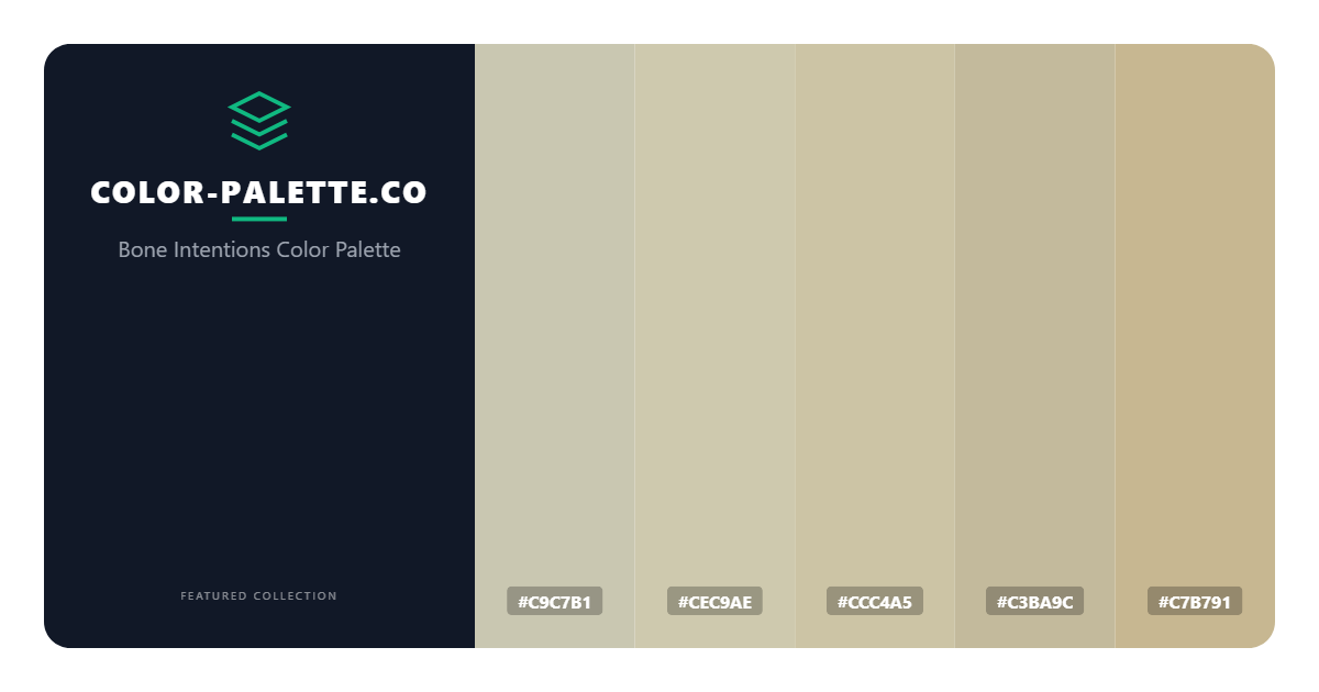 Bone Intentions Color Palette