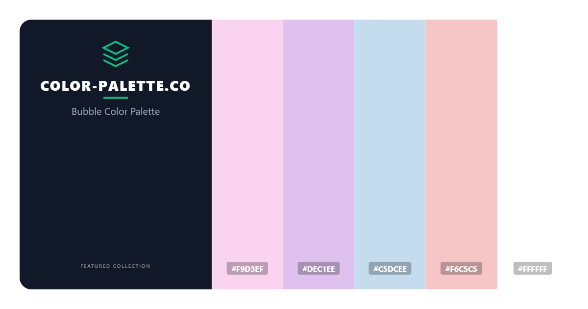 Bubble Color Palette
