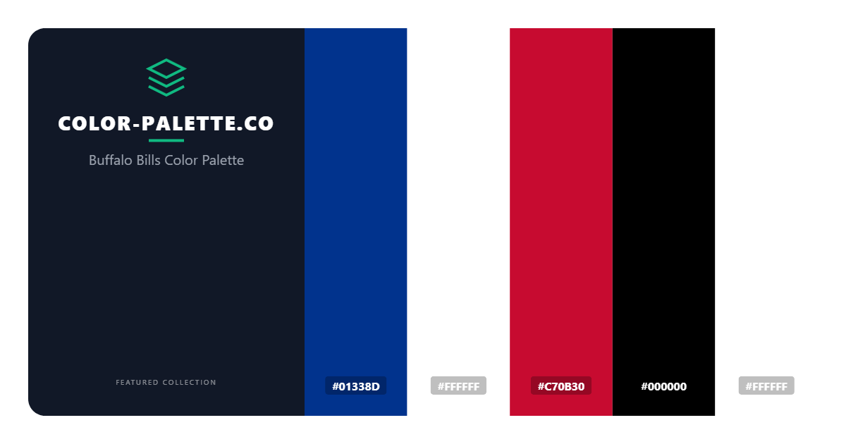 Buffalo Bills Color Palette