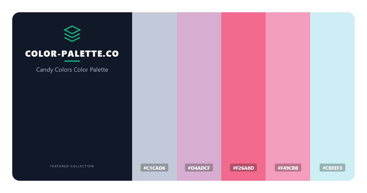 Candy Colors Color Palette