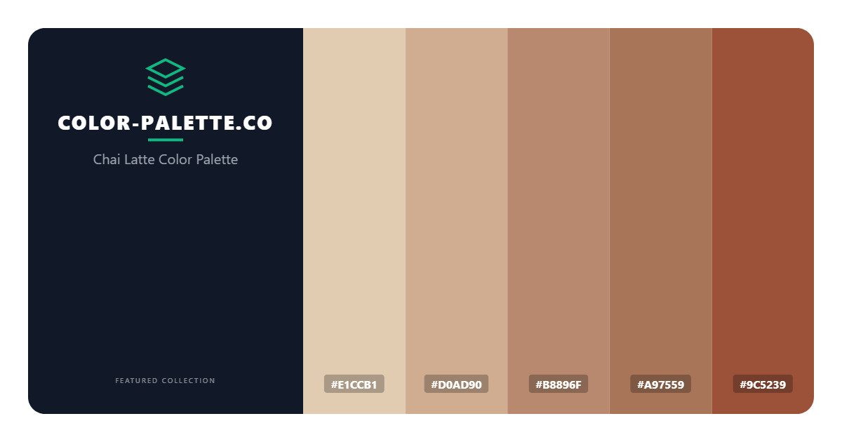 Chai Latte Color Palette