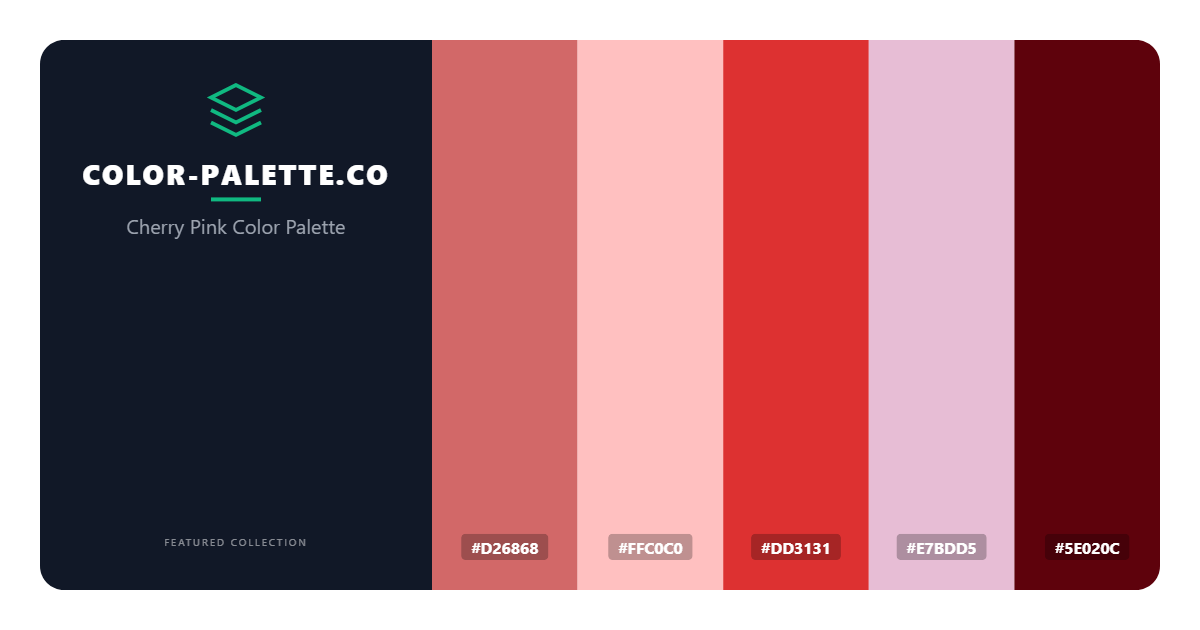Cherry Pink Color Palette