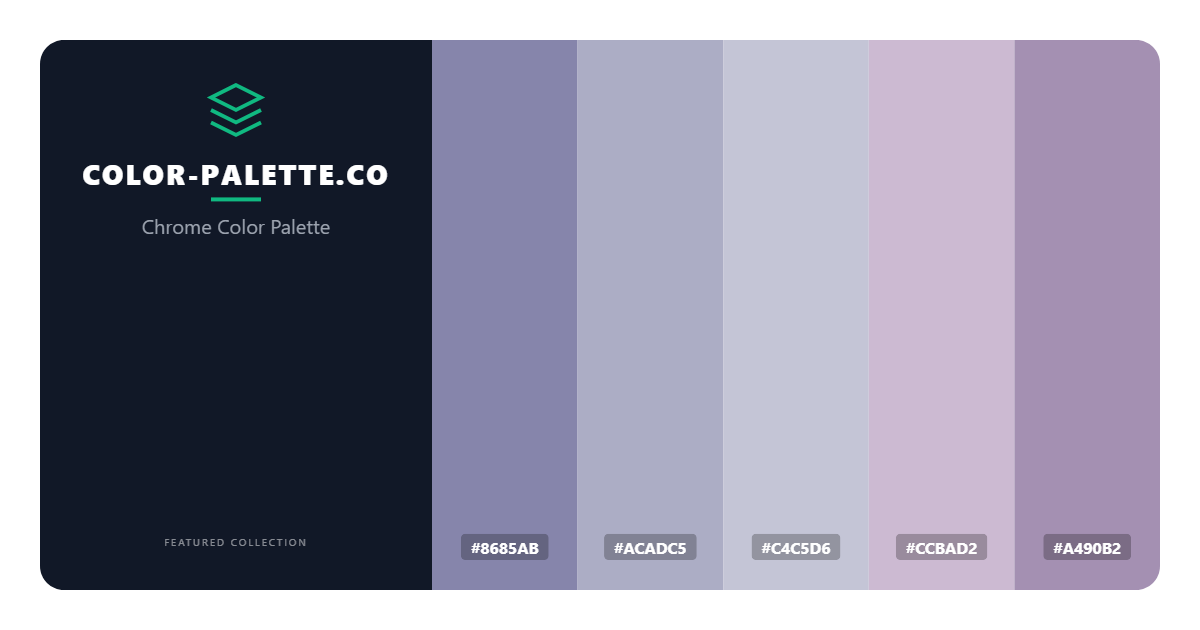 Chrome Color Palette