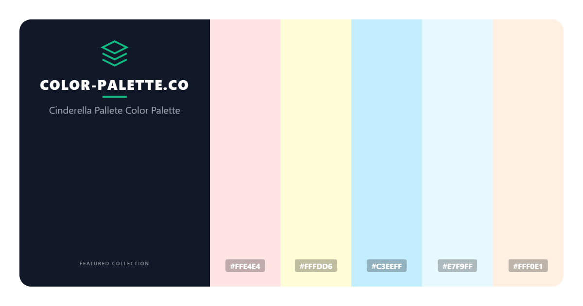 Cinderella Pallete Color Palette