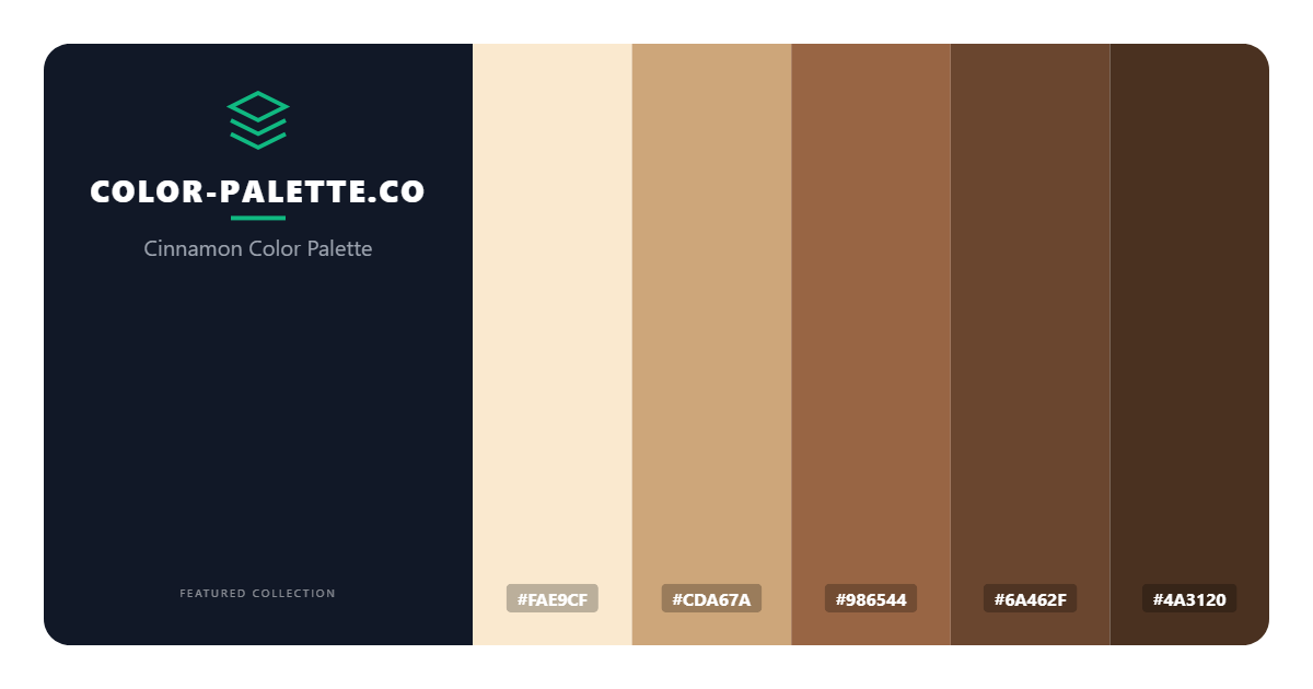 Cinnamon Color Palette