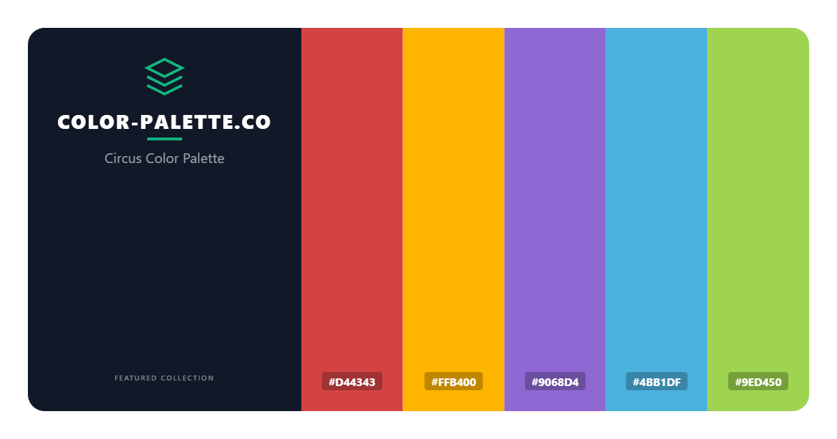 Circus Color Palette