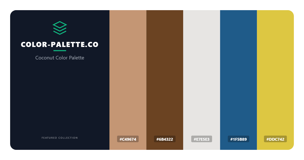 Coconut Color Palette