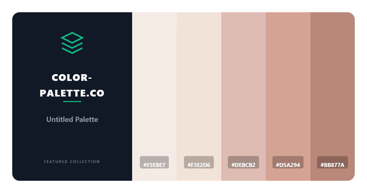 Creamy Nudes Color Palette