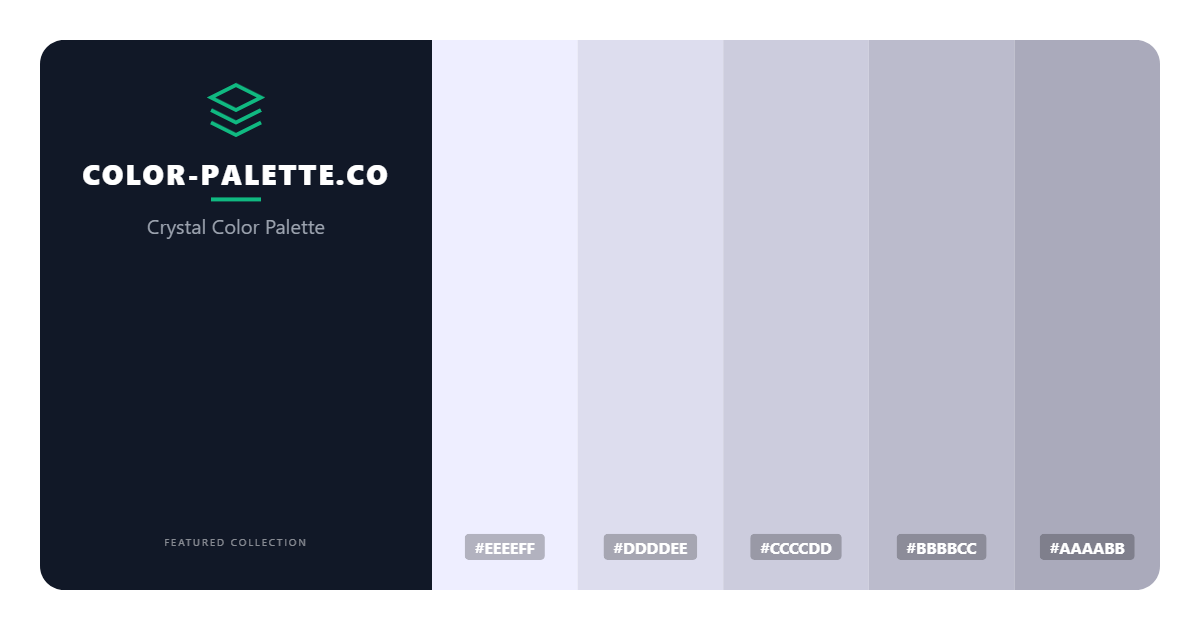 Crystal Color Palette