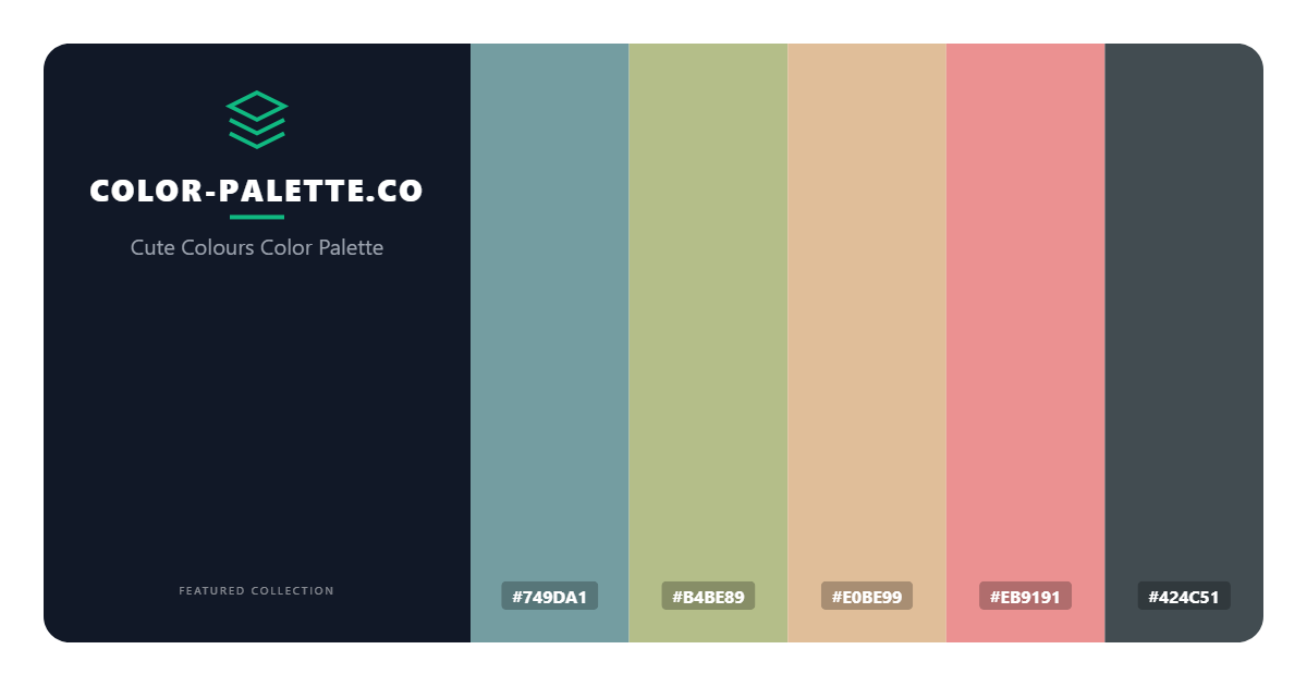 Cute Colours Color Palette