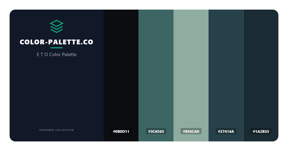 E T O Color Palette