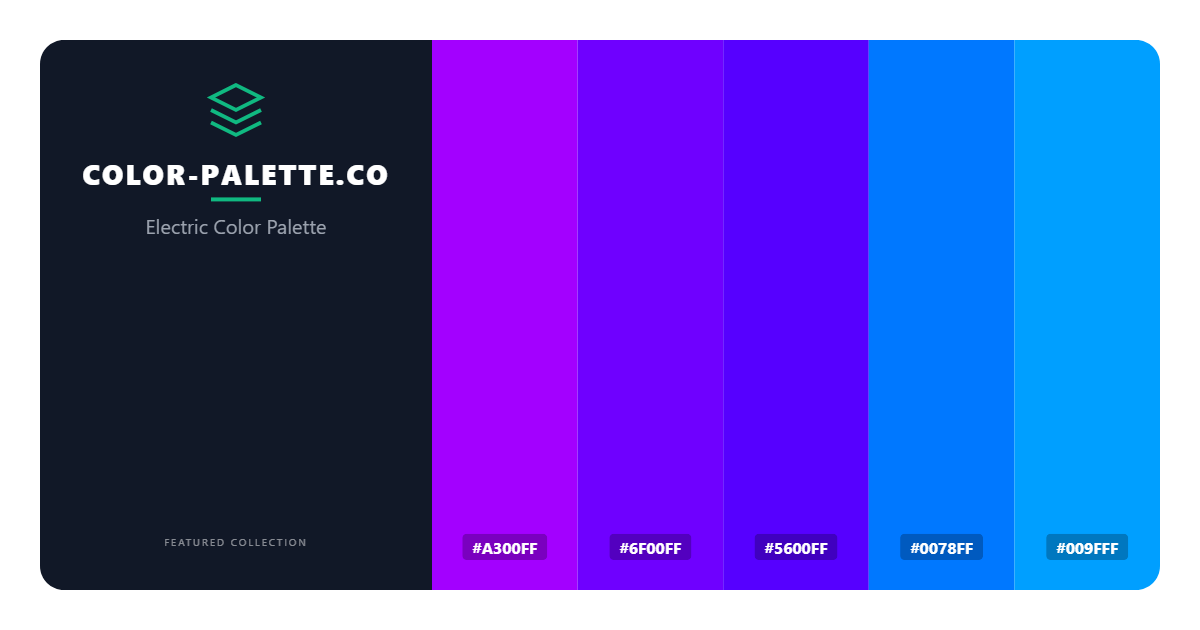 Electric Color Palette