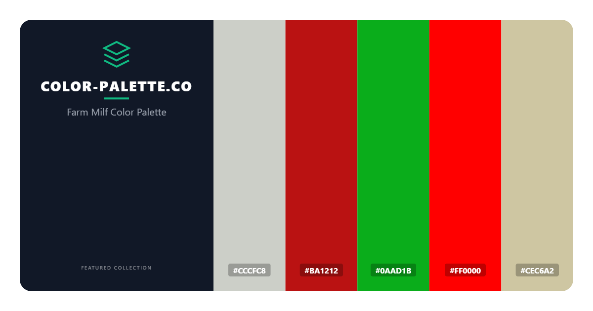Farm Milf Color Palette
