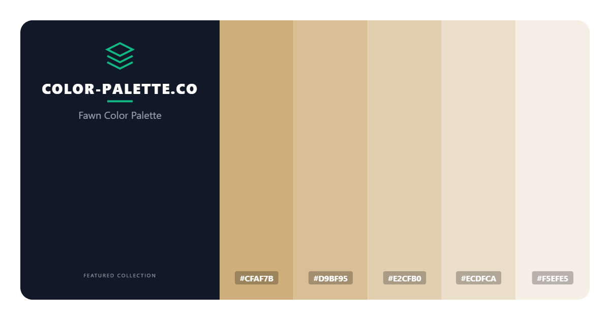 Fawn Color Palette