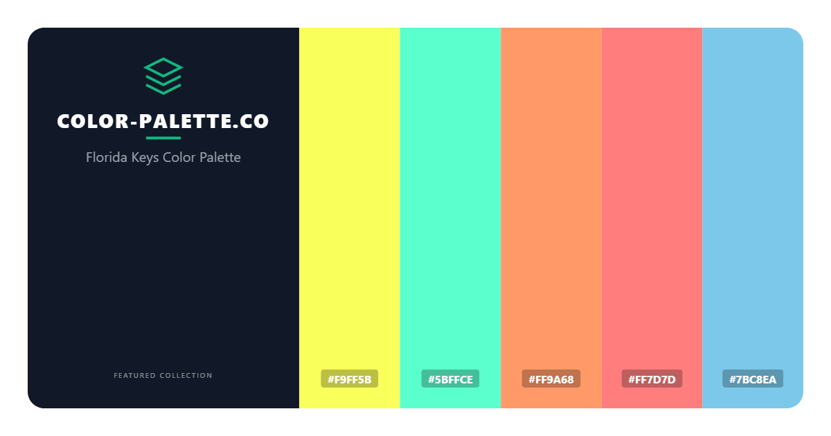 Florida Keys Color Palette