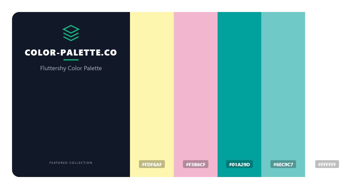 Fluttershy Color Palette