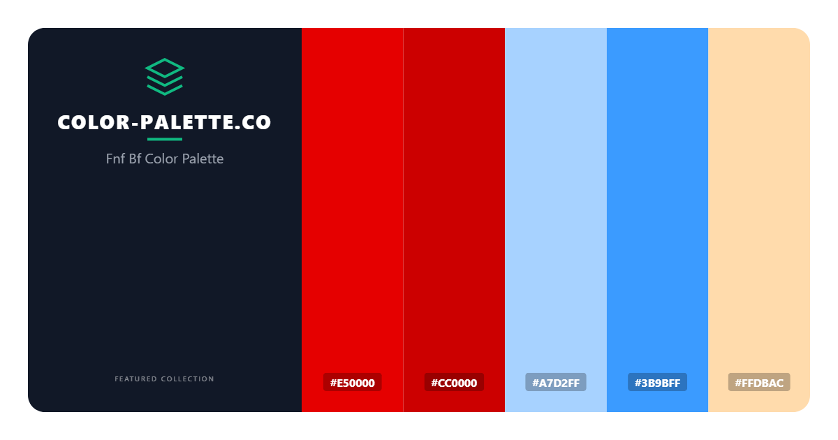 Fnf Bf Color Palette