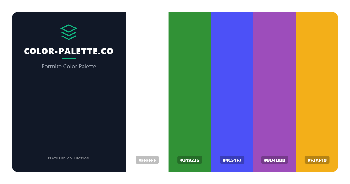 Fortnite Color Palette