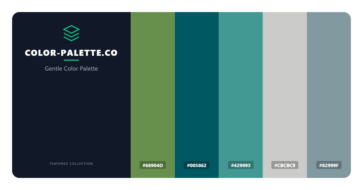 Gentle Color Palette