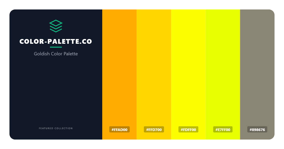 Goldish Color Palette