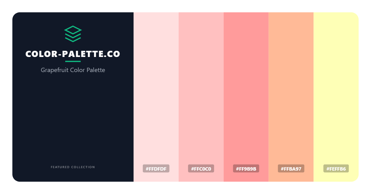 Grapefruit Color Palette
