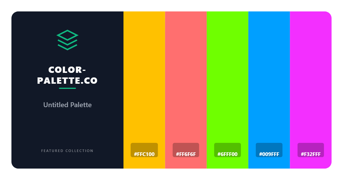 Hawaii Colors Color Palette
