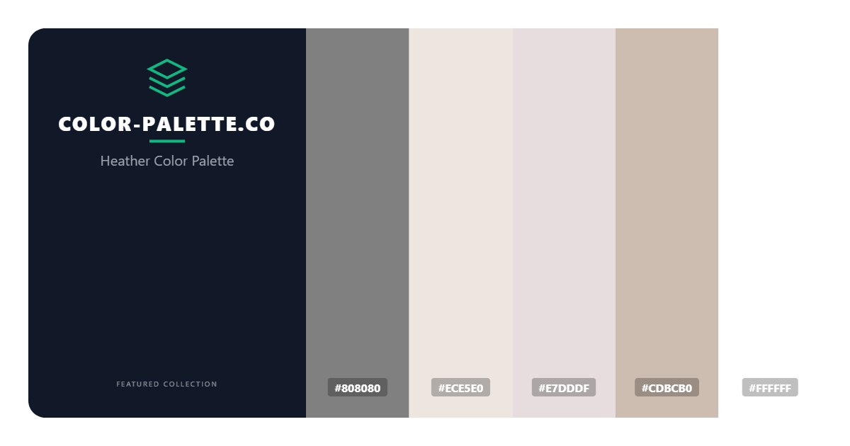 Heather Color Palette