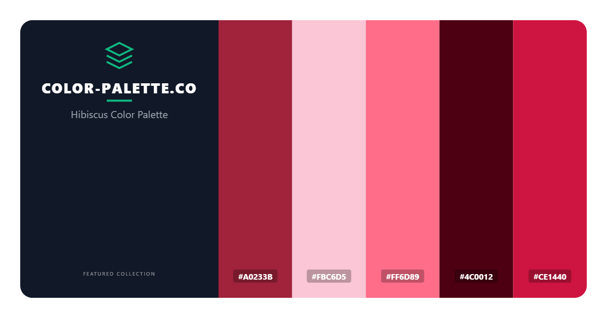 Hibiscus Color Palette