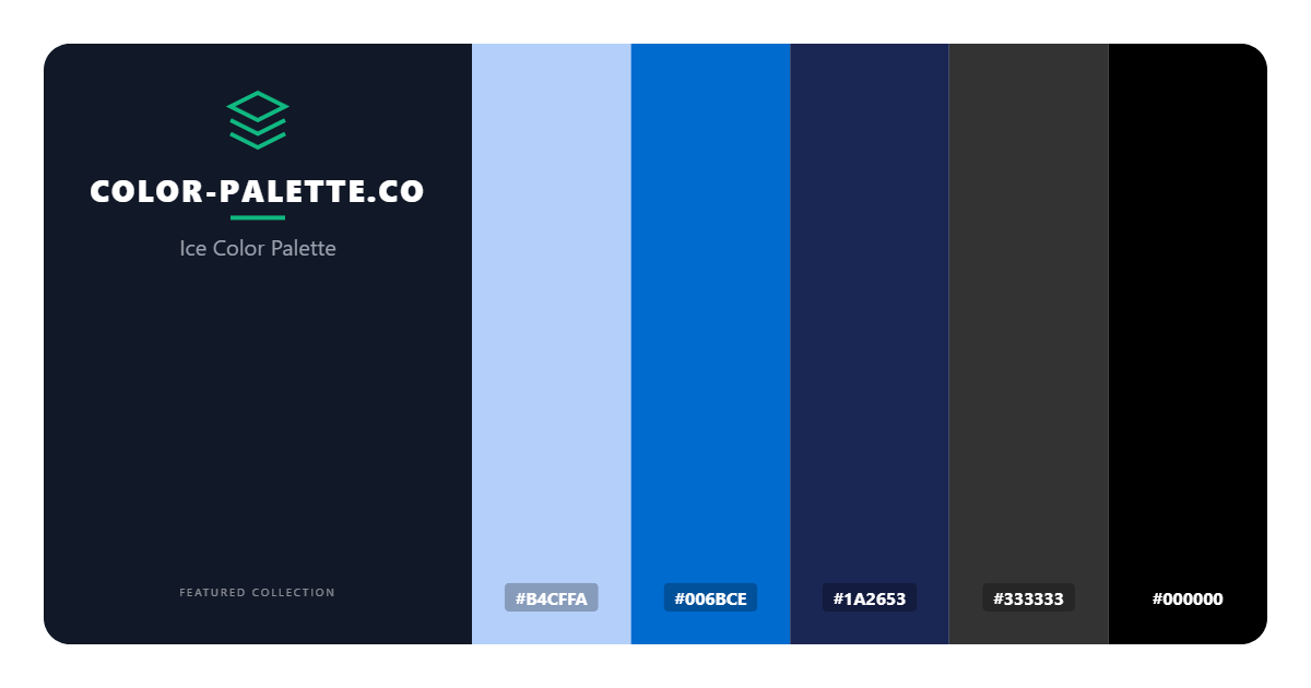 Ice Color Palette