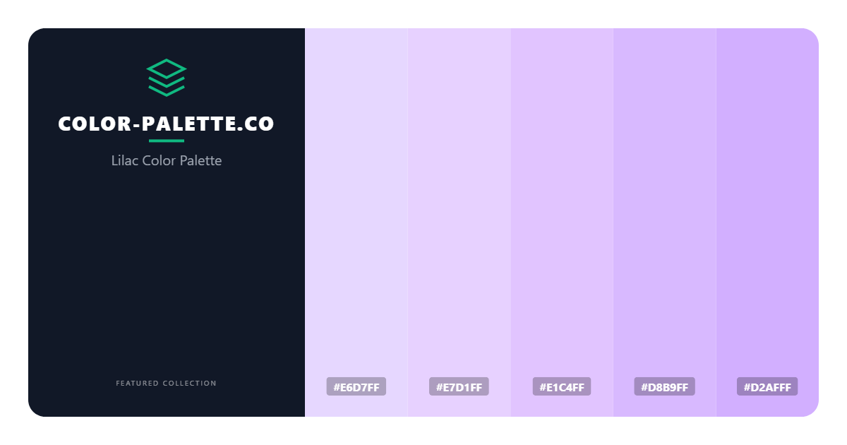 Lilac Color Palette