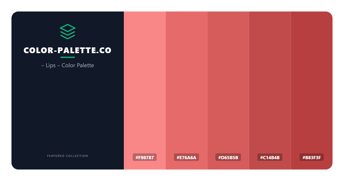 – Lips – Color Palette