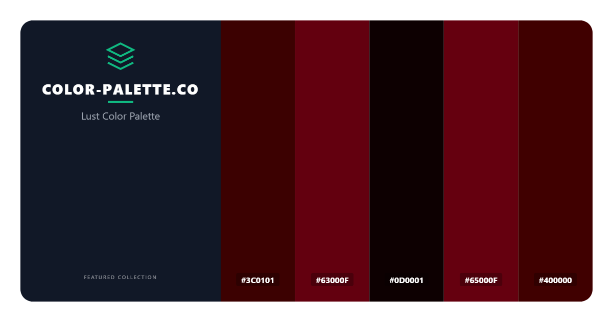 Lust Color Palette