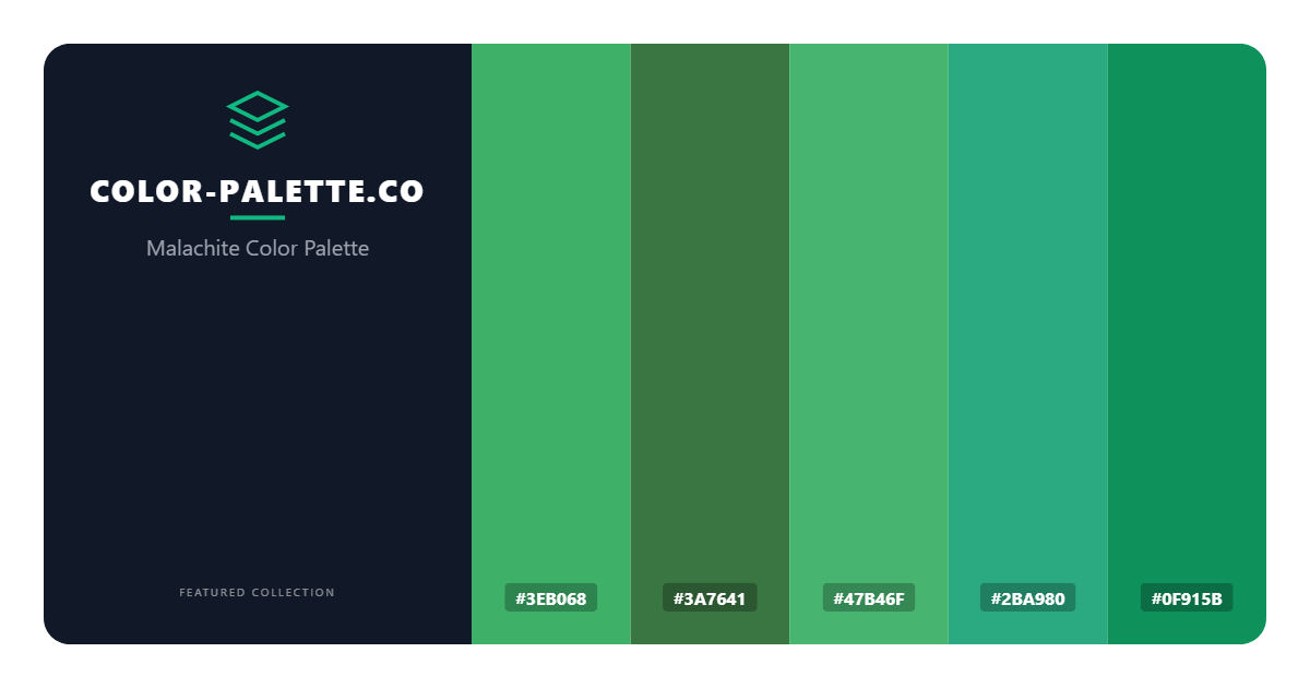 Malachite Color Palette