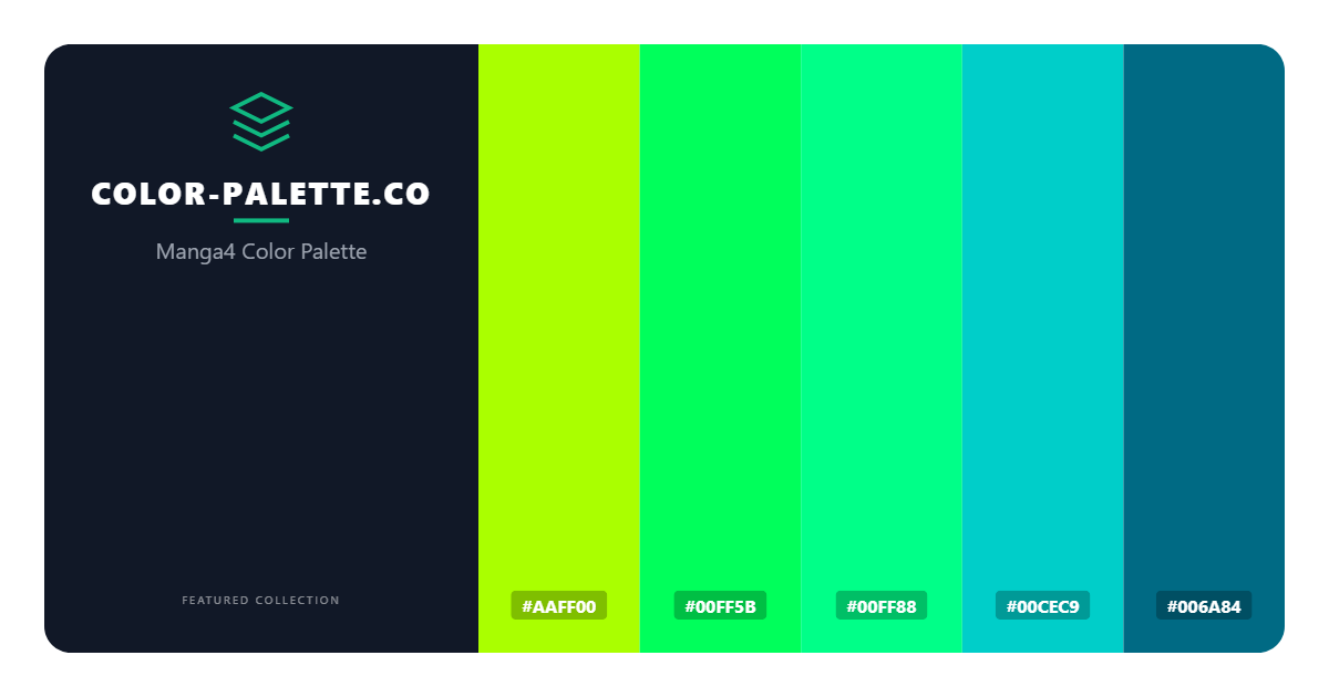 Manga4 Color Palette