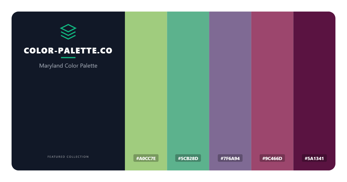 Maryland Color Palette