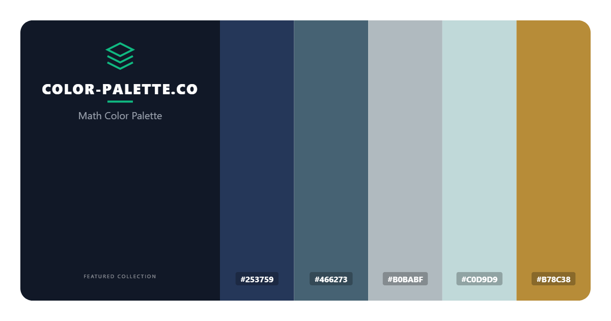 Math Color Palette