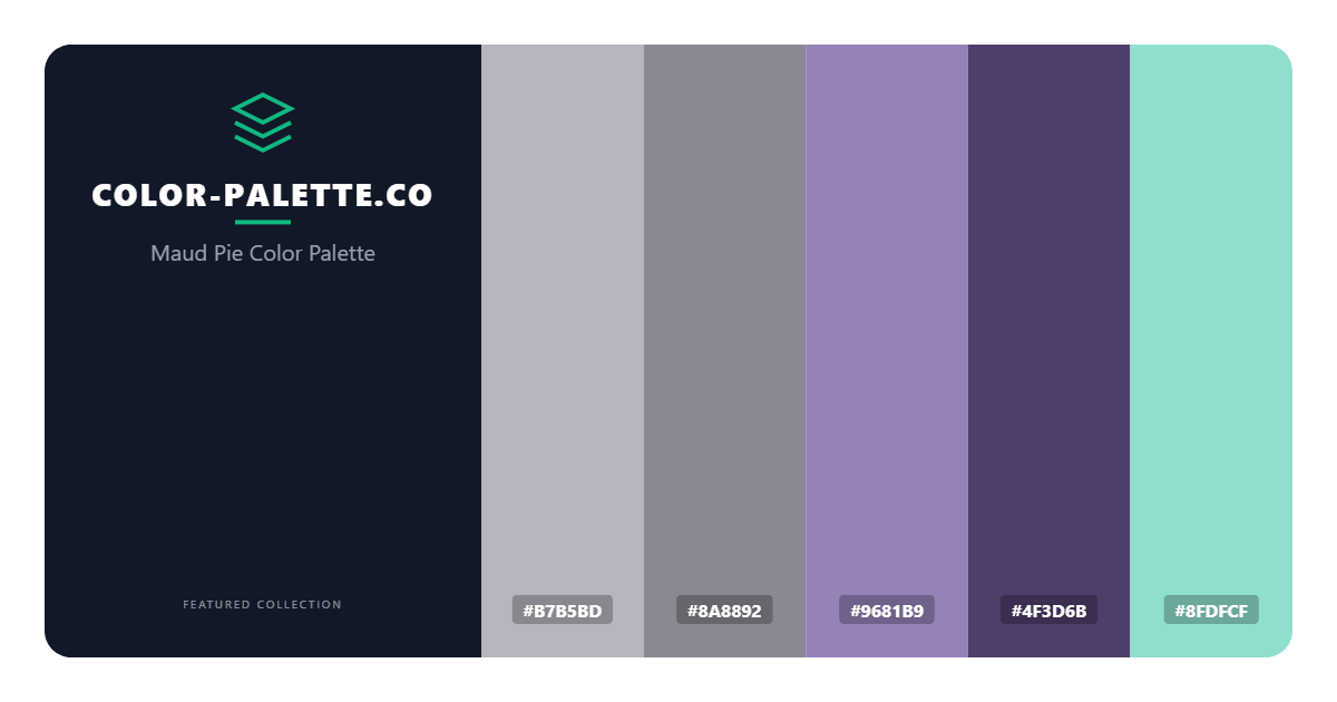 Maud Pie Color Palette