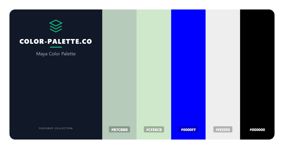 Maya Color Palette
