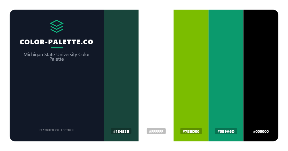 Michigan State University Color Palette