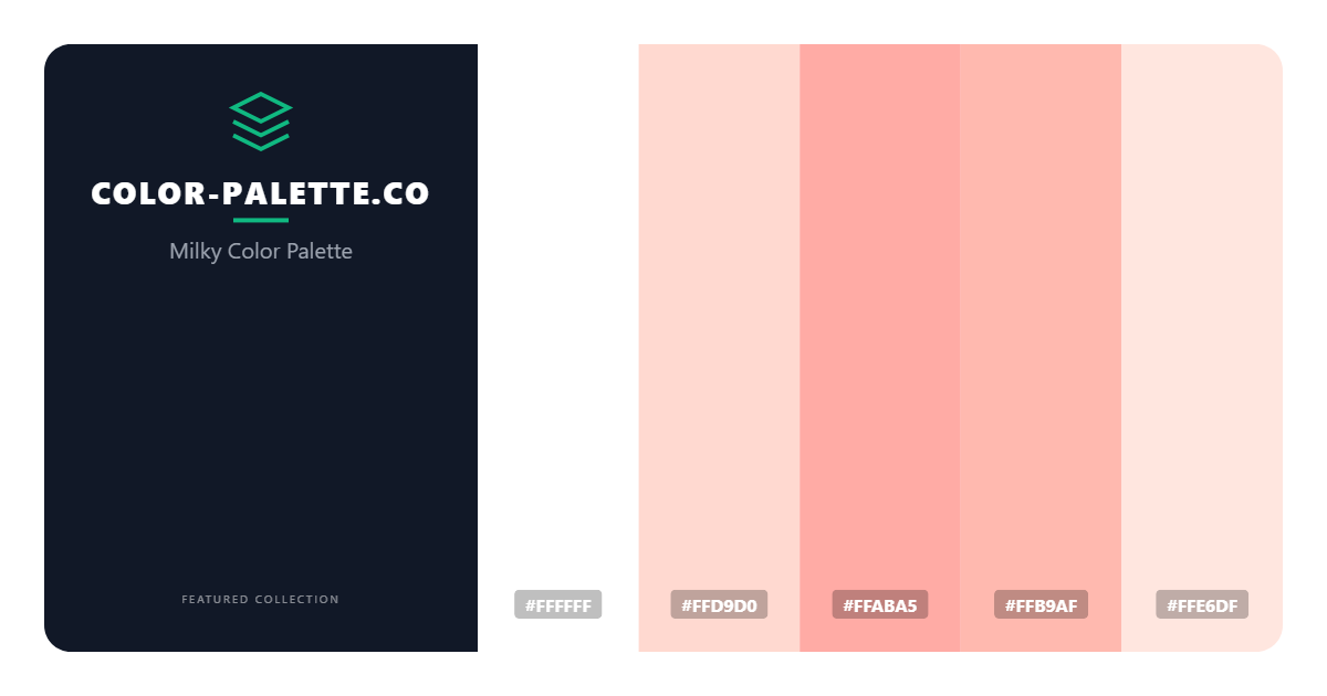 Milky Color Palette