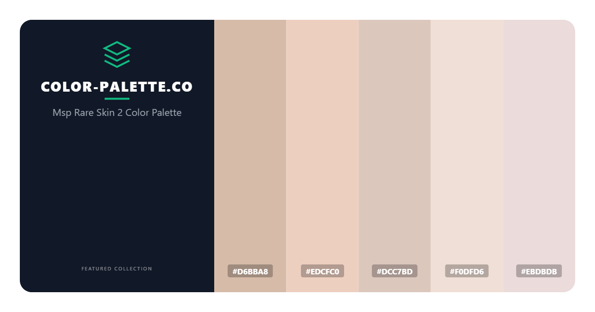 Msp Rare Skin 2 Color Palette