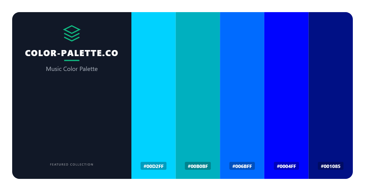 Music Color Palette