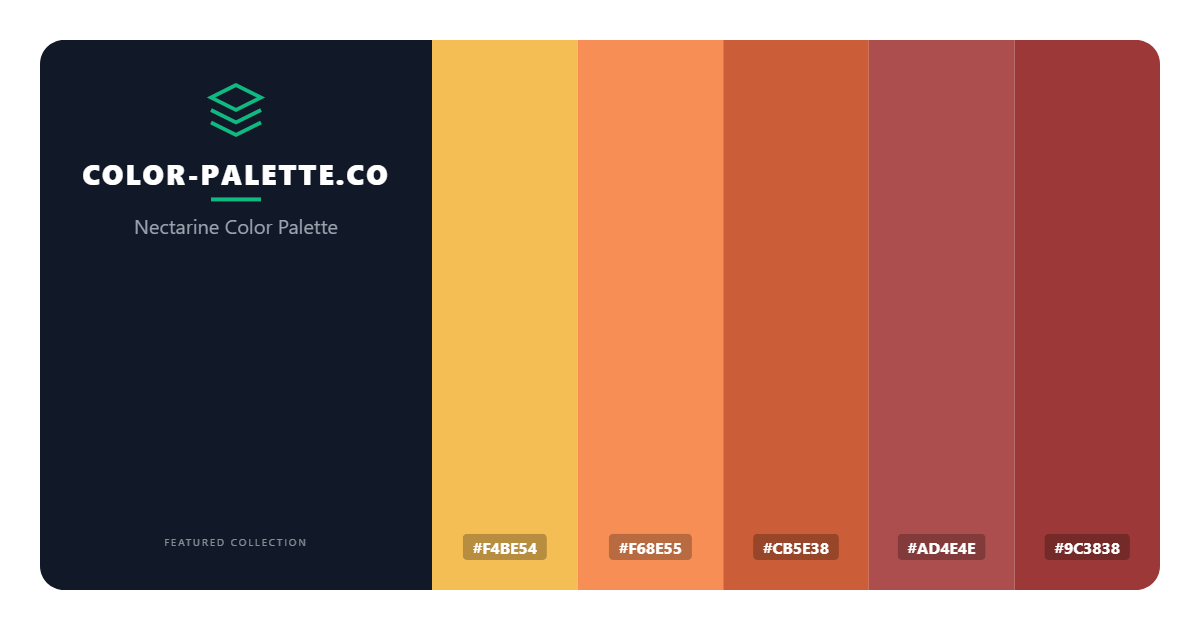 Nectarine Color Palette