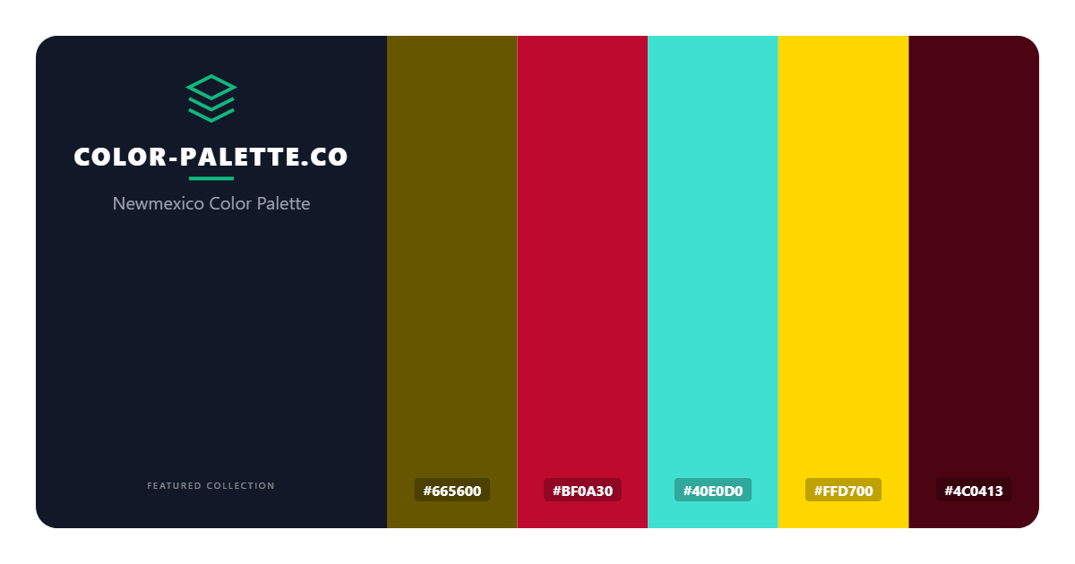 Newmexico Color Palette