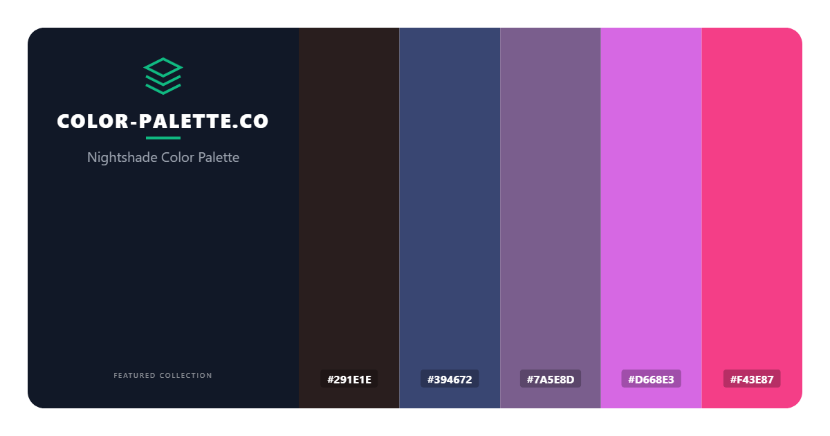 Nightshade Color Palette